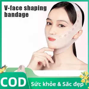 Trong Kho thoáng khí V mặt băng mỏng Mặt nạ đôi cằm giảm tốc V-line nâng dây đeo cá tuyết