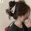 < YEI > Kẹp Móng Vuốt Tóc Chấm Bi Với Trang Trí Dâu Chống Trơn Trượt Cho Tiệc Hàng Ngày Phụ Kiện Tóc Nữ Mới