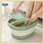 B & N Portable TEP Bồn tắm chân có thể gập lại Hộp đựng ngâm chân chịu nhiệt để sử dụng trị liệu chân móng chân tại nhà.