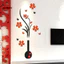 Linh hồn| Có Thể Tháo Rời Bình Hoa 3D Dán Tường Nhà Decal DIY Trang Trí Phòng Khách