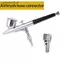 SRVN 0.3mm Airbrush Qui Coupling Adapter cho 130 Phụ tùng hành động đôi Đầu nối chống rò rỉ cho các dự án trang trí DIY.