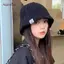 AqToCna Mũ Nữ Ấm Áp Đa Năng Bảo Vệ Tai Đầu Lớn Dệt Kim Mũ Sợi Mũ AqToCna