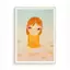 Hoạt Hình Nhật Bản mộng du búp bê Yoshitomo Nara Poster Không Khung Tranh Canvas Trang Trí Tường