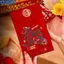 <cosyh>2026 Year of Horse Fabric Cloth Red Envelopes Chinese New Year Lucky Pockets Bag