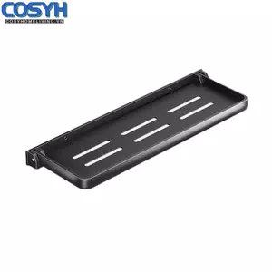 <cosyh>Foldable Aluminum Wall Mounted Shelf for Bathroom Kitchen Space Saving Organizer