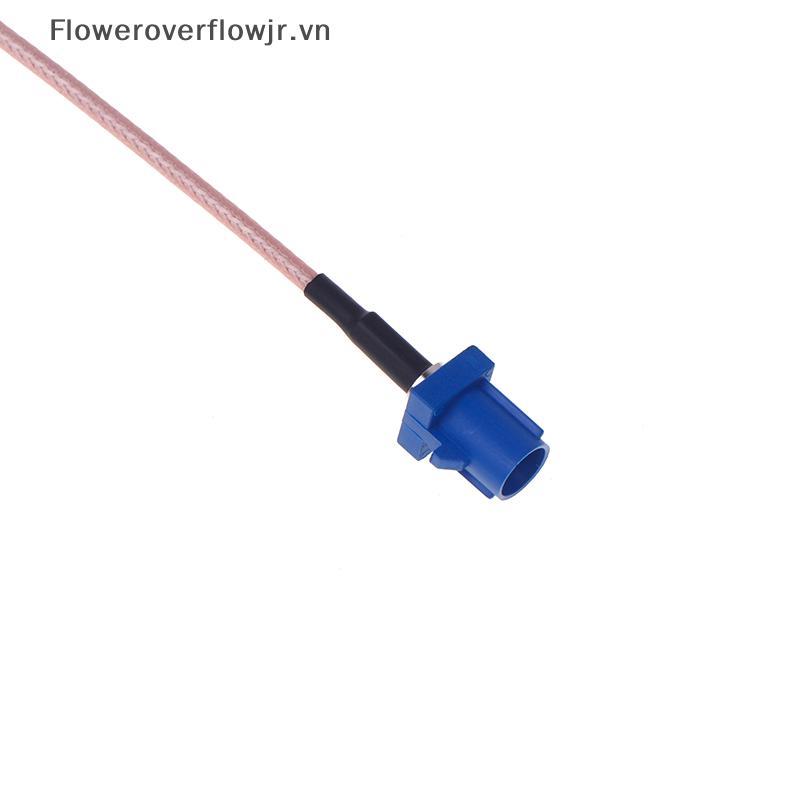 FJR GPS Ăng Ten Adapter Fakra C Sang SMA Nam RG316 Cáp Đuôi Heo Cho Xe DVR Điều Hướng HOT