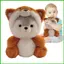 Chó Husky Thú Nhồi Bông Cuddly Biến Hình Búp Bê Husky Sang Trọng Đồ Chơi Gối Ngủ Nhẹ Nhàng Búp Bê Husky Mềm saixit2vn