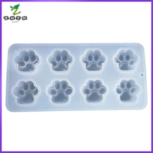 Paw Cat Mini Mèo Khuôn Silicon Làm Nhựa 26.00X13.00X3.00CM Trắng zhenghtr