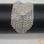 Dây chuyền kim cương giả rực rỡ Ve áo Pin sel Mặt dây chuyền cho nữ Áo khoác thời trang Quà tặng mới