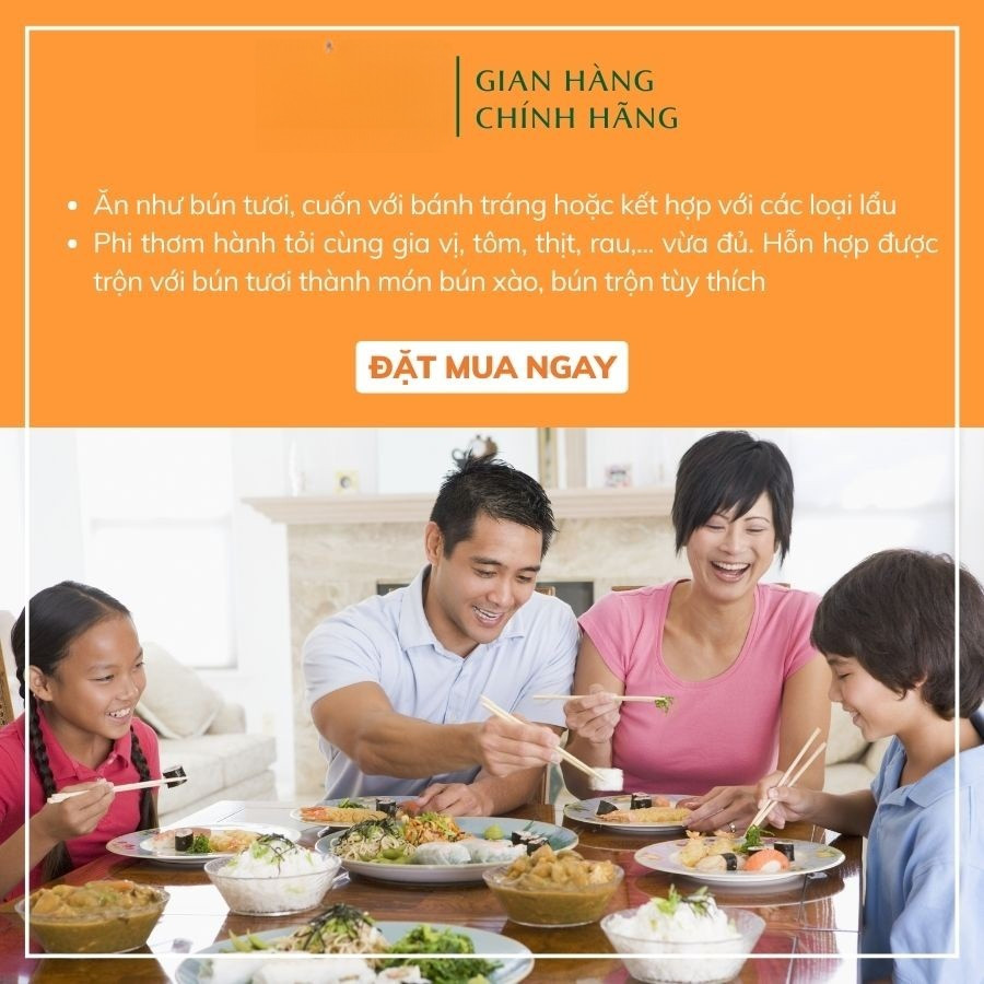 Bún Vắt Miền Miền - Bún Tươi Sấy Khô Thơm Ngon dai mềm, Làm Hoàn Toàn Từ Gạo 350g đặc sản Hải Dương