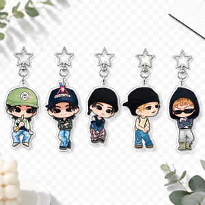 Móc khóa CORTIS in hình idol thần tượng kpop hàn quốc quà tặng xinh xắn