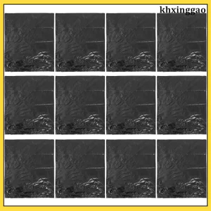 Bộ 50 Túi Rác Lớn Nhựa Dày Đơn Giản Túi Rác Cho Làng Khách Sạn (Đen, 50x60 2.5 Lụa) khxinggao