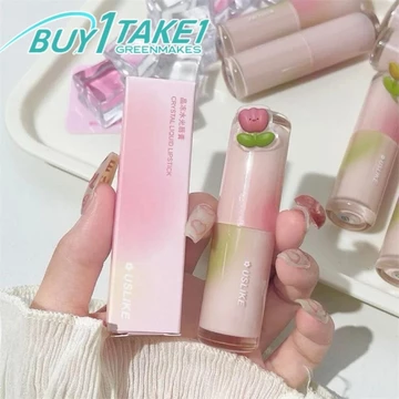[Mua 1 Tặng 1] Son Môi Gương USLIKE Táo gai Đỏ Dưỡng Ẩm Lâu Dài Kính Tưới Nước Son Môi Son Bóng Mờ Thạch Nữ Mỹ Phẩm Trang Điểm Nhung