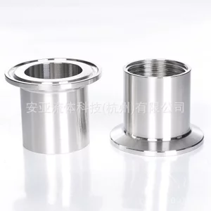 Thép không gỉ 304 Lắp đặt nhanh Chủ đề bên trong Khớp vệ sinh Lớp bên trong Chủ đề Chuck End Chủ đề mở nhanh