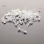 HNKMP 50 / 200 Chiếc Nhựa Vô Hình Silicon Mềm Cao Su Bông Tai Đế Chân Bông Tai.