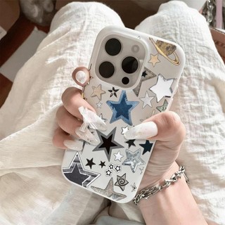 Star Star cho trường hợp iPhone 1516PROMAX 1314PRO Bề mặt sáng XR Đơn giản 12 Soft Case