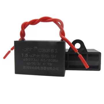 CBB61 Quạt Tụ Điện 1.5 UF Quạt Trần Tụ Điện Quạt Sàn 450V Phụ Kiện Đa Năng 500V HVVB