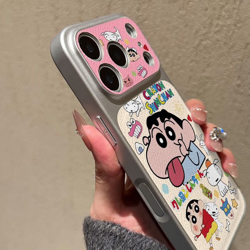 Ốp lưng iPhone họa tiết mặt ngộ nghĩnh Da mềm cao cấp bảo vệ camera - iPhone 11/12/13/14/15/16/17/Plus/Air/Pro/Max