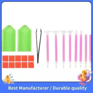 21 Chiếc Tranh Bộ Dụng Cụ Khay Dính Bút Nhíp Thủ Công DIY
