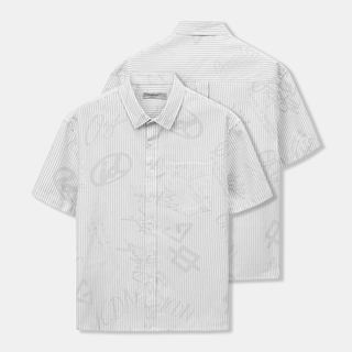 Áo Sơ Mi Nam ICONDENIM Tay Ngắn Soft Mark Form Boxy SMID0374