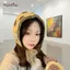 AqToCna Mùa Đông Bé Gái Dệt Kim Bịt Tai Màu Sắc Dễ Thương Chấm Nữ Dây Đeo Bảo Vệ Tai Nữ Ấm Áp Đa Năng Earflap AqToCna