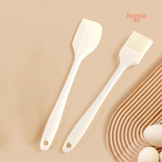 ✨Homie✨Dụng Cụ Làm Bánh Bằng Silicone Cao Cấp Chống Dính, Chịu Nhiệt Cao - Cây Vét Kem, Cây Đánh Trứng, Cọ Quét Dầu