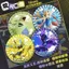 Pin huy hiệu ba chiều bằng Laser Pokémon UNITE Pikachu & Gengar 58mm – Bộ sưu tập Ita-Bag