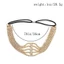 Băng đô kim cương giả SHUPUN, Băng đô đàn hồi kim cương giả pha lê Bling, Băng đô kim cương giả nhiều lớp thời trang dành cho nữ