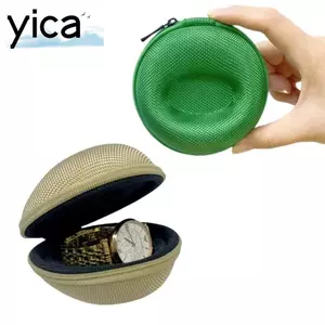 Hộp đựng đồng hồ YICA, Hộp đựng đồng hồ chống va đập EVA, Túi đựng đồng hồ thông minh có khóa kéo chống sốc chống nước di động Túi bảo vệ đồng hồ