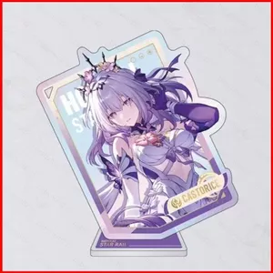 BH2 Honkai: Star Rail Tấm Đứng Castorice Acrylic Biển Hiệu Đứng Anime Để Bàn Trang Trí HB2
