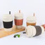 Rơm Lúa Mì Cà Phê Tiệc Sinh Viên Ăn Sáng Cốc Di Động Tiện Dụng Cốc Nước Độc Đáo Hiện Đại Đơn Giản VUTZ