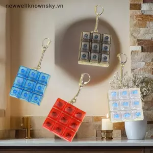 MỚI 9 Phím Ngón Tay Bàn Phím Mũ Giảm Căng Thẳng Đồ Chơi Nút Keycap Móc Khóa Bàn Phím Cơ Nút Giảm Căng Thẳng Đồ Chơi SKY