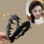 Nữ Lấp Lánh Lưới Bện Đầu Chống Trơn Trượt Răng Tóc Vòng Thoải Mái Thời Trang Băng Đô Quấn Tóc