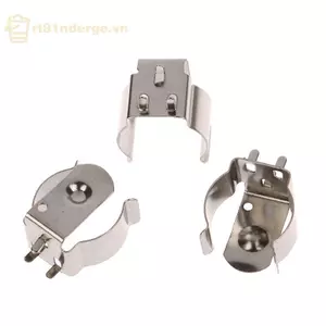 Ge 10 Cái Mạ Niel Lò Xo Thép Dập Kim Loại 18650 BC-1719 Pin Liên Hệ Kẹp 18650 Pin Phụ Kiện n