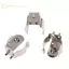 Ge 10 Cái Mạ Niel Lò Xo Thép Dập Kim Loại 18650 BC-1719 Pin Liên Hệ Kẹp 18650 Pin Phụ Kiện n