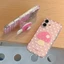 Ốp điện thoại mờ hình nấm chấm bi cho iPhone 17 Pro Max 16 15 Pro Max Vỏ bảo vệ chống sốc