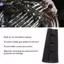 Toyuvn Mingzhe French Horn Hand Guard Leather Anti Slip Cover Phụ kiện nhạc cụ để cầm nắm thoải mái khi biểu diễn (Màu đen)