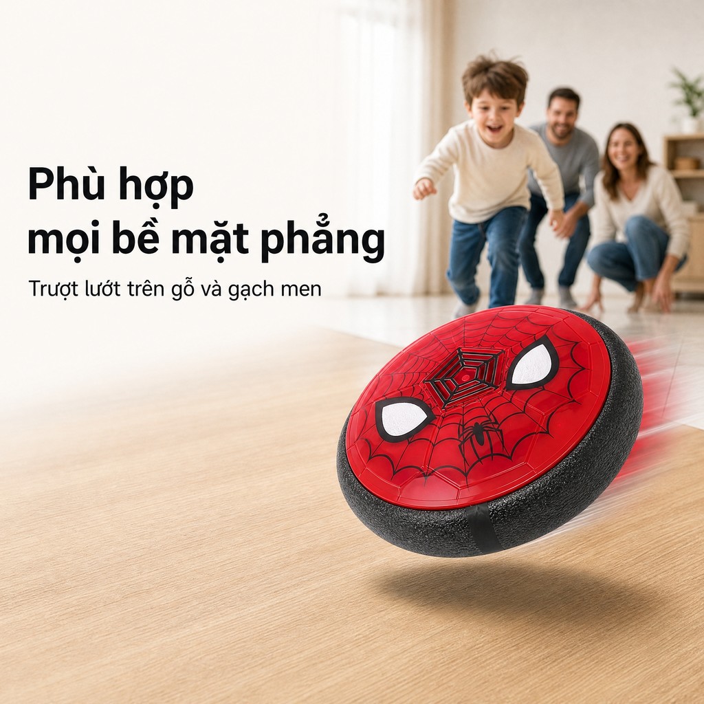 Bóng đá lơ lửng Người Nhện quà tặng sinh nhật Tết Thiếu nhi cho bé yêu thích Người Nhện，đồ chơi trẻ em chơi trong nhà