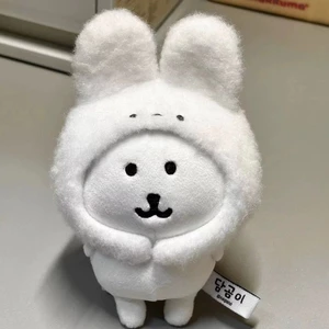 10cm Nhỏ Sữa Thỏ Mũ Trùm Đầu Giá Trị Cao Quần Áo Bé Mặc Búp Bê Cotton Dễ Thương Sang Trọng Phụ Kiện Tự Móc Treo 6.2