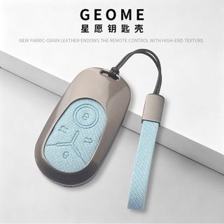 Vỏ chìa khóa ô tô hợp kim kẽm Geely Thích hợp cho EX2 / EX2 Pro / Geome EX5 EV