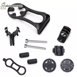 Cheenm Bicycleputer đứng mở rộng giá đỡ đèn cho Garmin Bryton Cateye Cyclo MTB xe đạp đường trường GPS Đồng hồ bấm giờ braet dụng cụ đi xe đạp VN