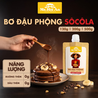 Bơ Cacao Đậu Phộng Ms. Hoi An - Không Đường Tinh Luyện - Ngọt Tự Nhiên Eat Clean