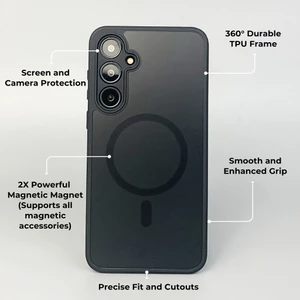 Ốp lưng từ tính MOJOSKINS Charlie Matte Vỏ bảo vệ Samsung A57 A56 A55 A54 A36 A35 A34 A26 A25