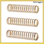 3 Chiếc Woodwind Nhạc Cụ Phần Đồng Lò Xo Lò Xo Trumpet Pickup Để Sửa Chữa khxinggao