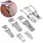 BORAGETE Toggle Chốt Bắt, Khóa khóa lò xo an ninh chống trộm, Phần cứng đa chức năng chống trộm Khóa hóa đơn vịt Hộp tủ
