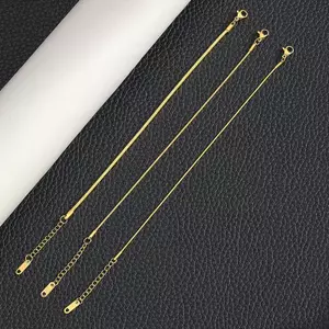 ECK Đơn Giản Nam Thép Không Gỉ Vuông Xương Rắn Dây Xích Vòng Tay Hip-Hop Trang Sức Hợp Thời Trang Dự Tiệc Phụ Kiện Vòng Tay Cho Nữ HOT