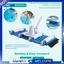 Bộ phụ kiện làm sạch bể bơi- Đầu chân không có bàn chải bên, bánh xe, tay cầm xoay và kết nối ống