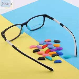 JVSUB 10 Cái / gói Miếng Đệm Mũi Silicon Dụng Cụ Sửa Chữa Kính Mắt Mềm Chống Trơn Trượt