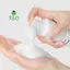 1 Chai bơm tạo bọt rỗng 30 / 60 / 100 / 150ml có đầu bàn chải silicon Loại ép Chai xốp làm sạch mặt [mới]
