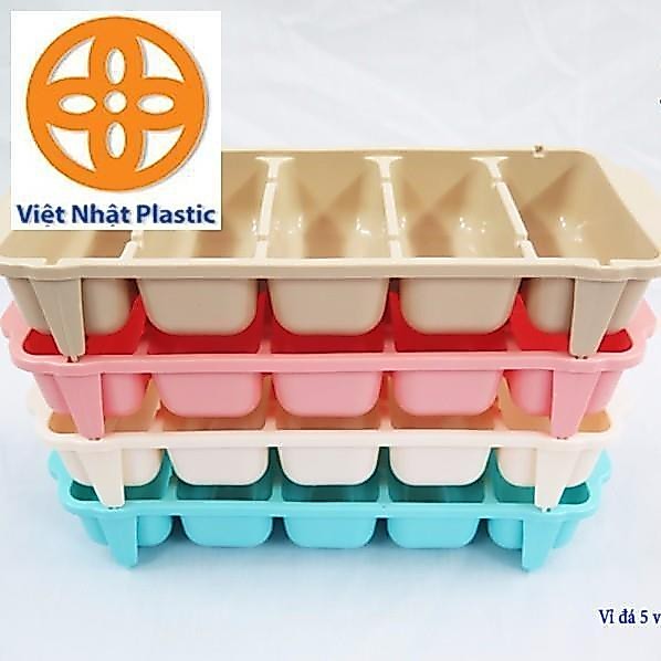 Khay Làm Đá, Khuôn Làm Đá Viên Nhựa Chịu Nhiệt 5 Viên/ 6 Viên/ 14 Viên/ 18 Viên/ 50 Viên/ 78 Viên AMIZIN